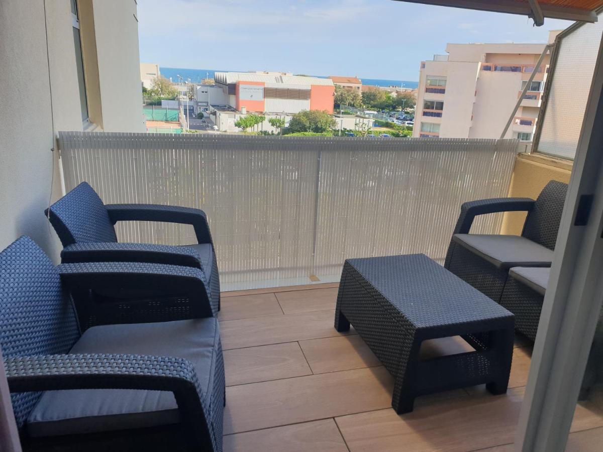 Studio Carnon Bord De Plage Climatise Kültér fotó